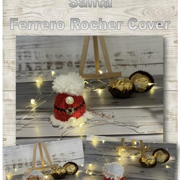 Santa Ferrero Rocher Cover Knitting Pattern