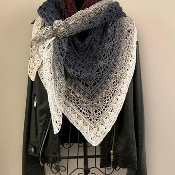 Triangular Scarf "Chalastre"