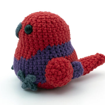 Amigurumi Eclectus Parrot
