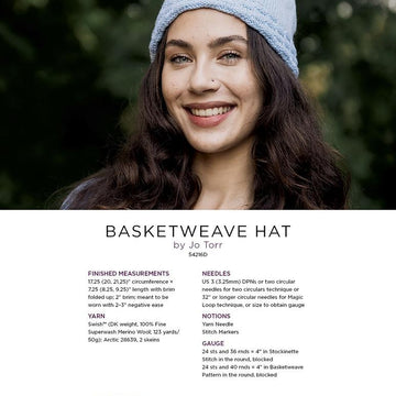 Basketweave Hat