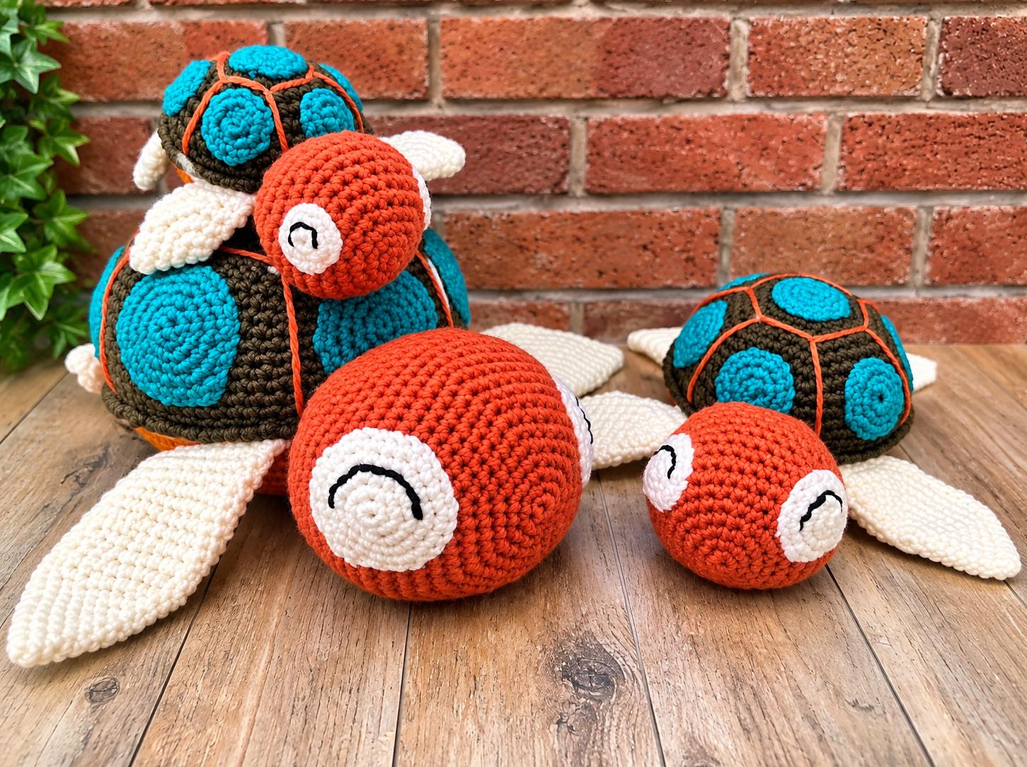 Turtles Crochet Pattern