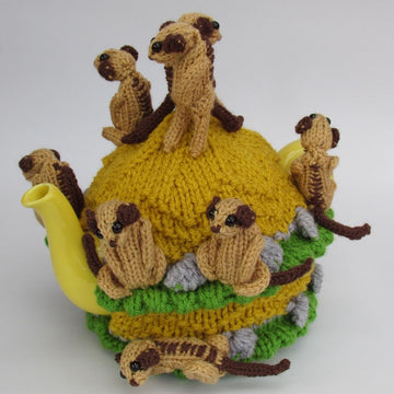 Meerkat Tea Cosy Knitting Pattern