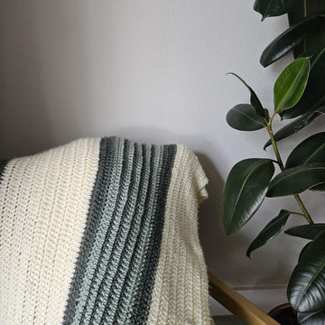 Striped Serenity Blanket