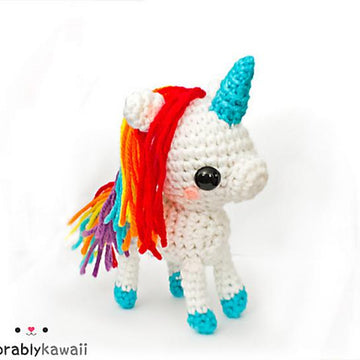 Rainbow Unicorn Amigurumi