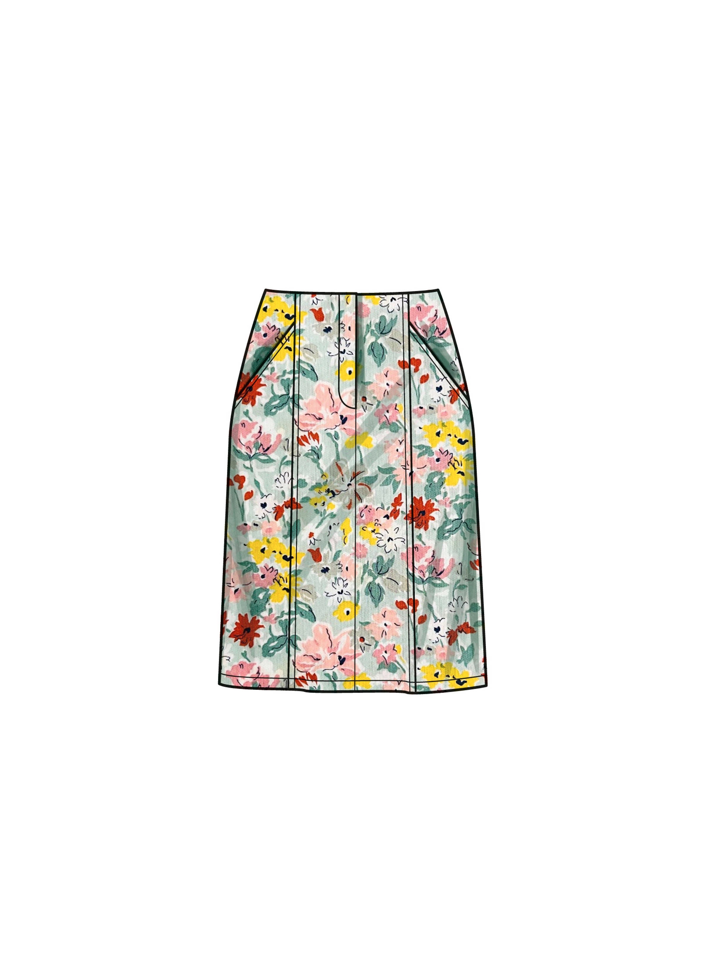 Simplicity Misses' Top, Skirt, Pants and Shorts S9755 - Sewing Pattern