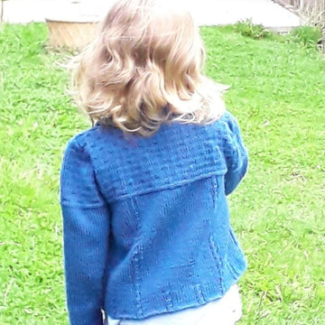 Denim Style Toddler Cardigan