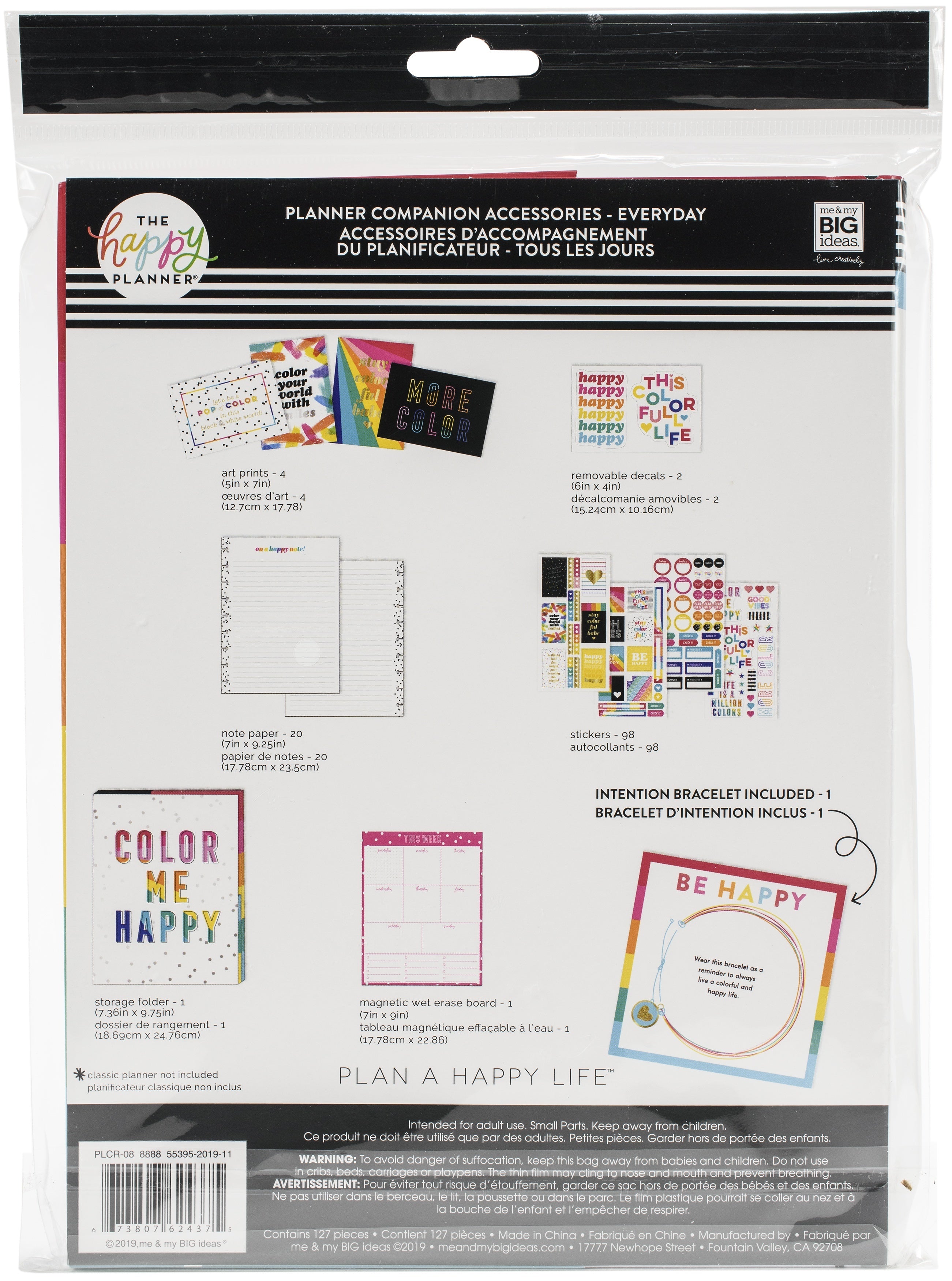 Happy Planner Classic Planner Companion Accessories - Color Me