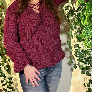 Häkelanleitung Pullover "Pixel Perfect"