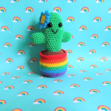 Rainbow Pride Cactus