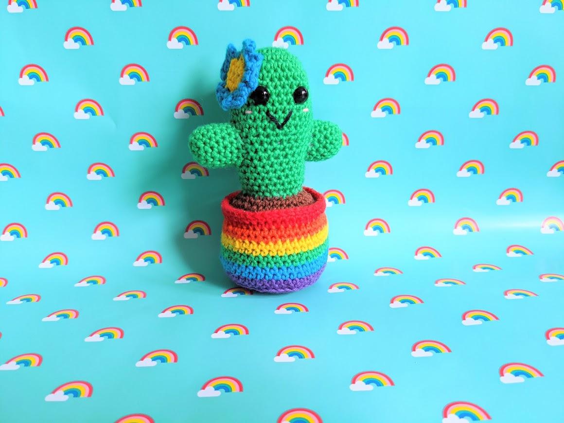 Rainbow Pride Cactus
