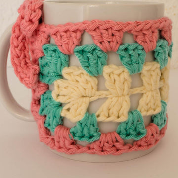 Rectangle Granny Square Mug Cozy