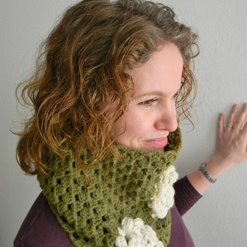 Irish Rose Cowl