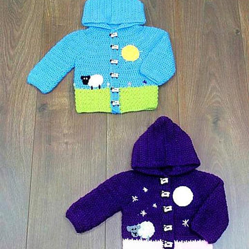 Spring Scene Jacket Crochet Pattern #289
