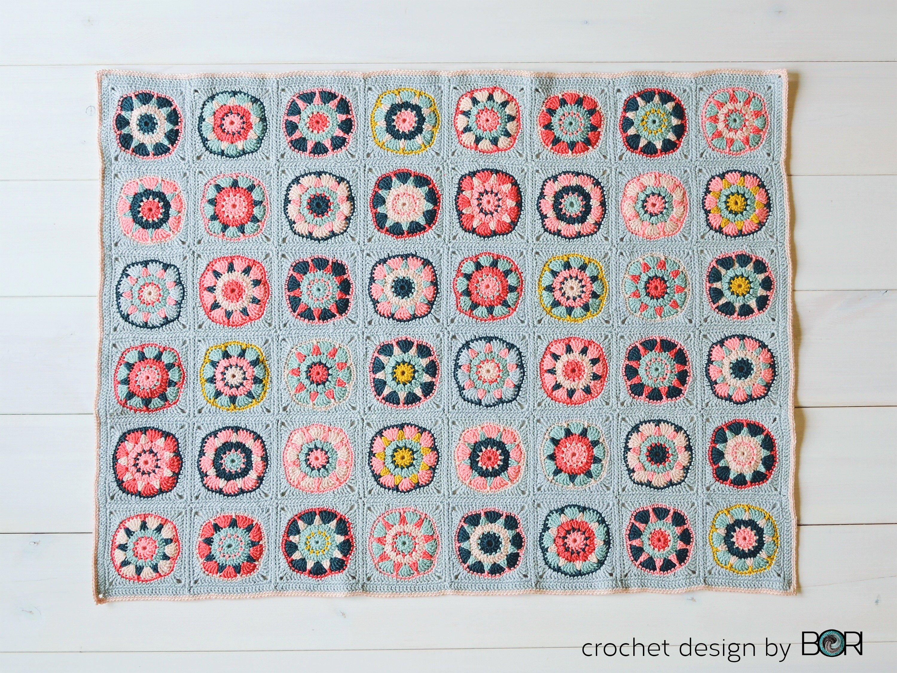 Apple Blossom Baby Blanket 018