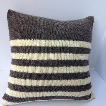 Block and Stripe Pillow cover