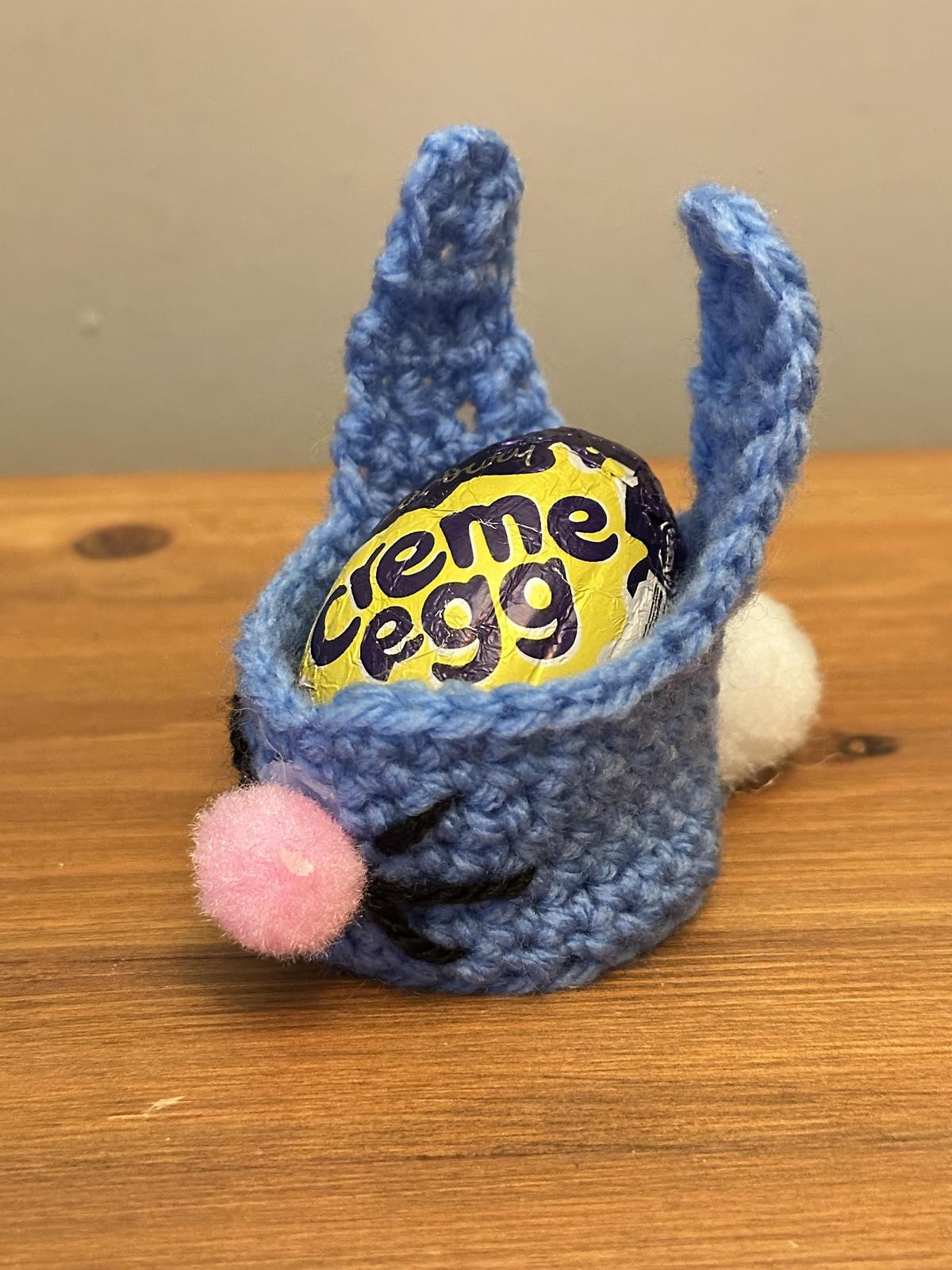 Rabbit 'Creme Egg' Basket