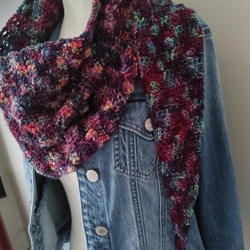 Aurora Borealis Shawlette