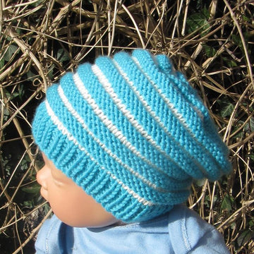 Baby Stripe Slouch Hat