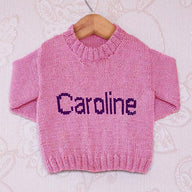 Intarsia - Caroline Moniker Chart - Childrens Sweater
