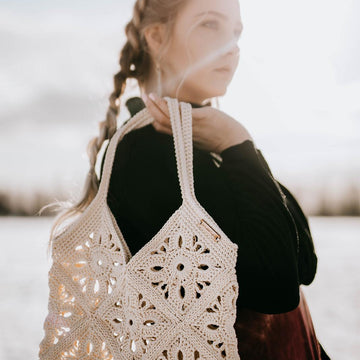 Motif Granny Square Tote