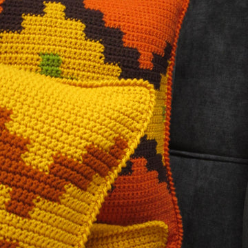 On the Spot and Brackets Cushion Cover Set
