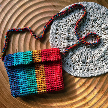 Thermal Stitch Cross Body Bag