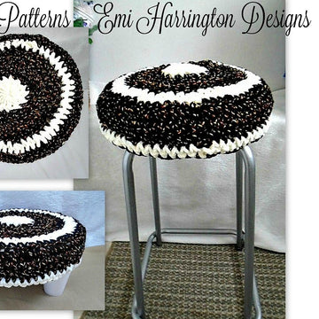 965- Footstool cover