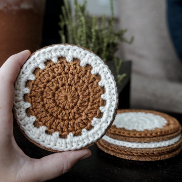 The Cozy Knot Coasters