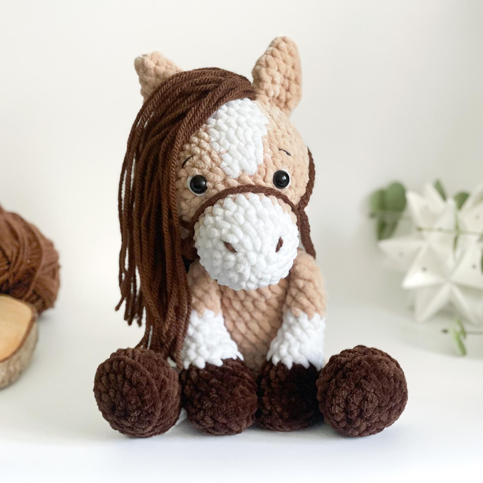 Cute Crochet Horse