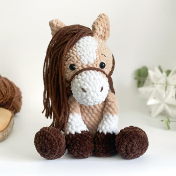 Cute Crochet Horse