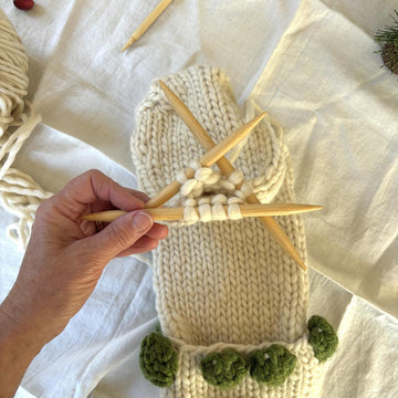 Bobble Christmas Stocking