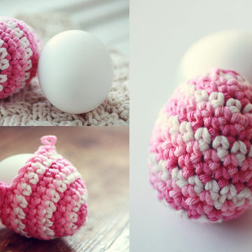 Spiraling Crochet Egg