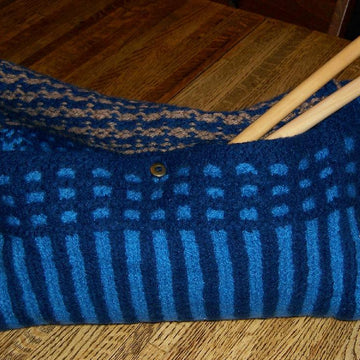 Fun Felted Saddlebag