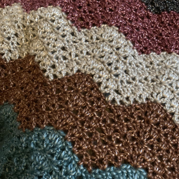 Raspberry Lemonade Wrap Scarf