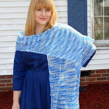 Down The Rabbit Hole Stole/Shawl