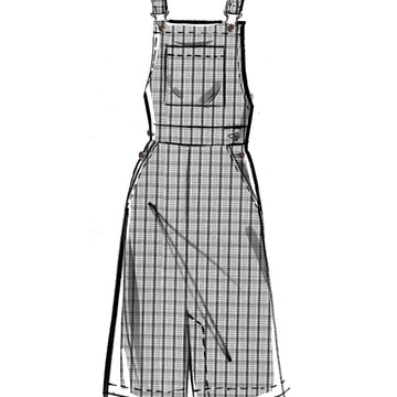 McCall's Misses' Skirt Overalls M8345 - Sewing Pattern