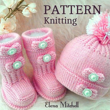 Knitting PATTERN Baby Shoes Baby Hat Baby Set 0 - 18 months