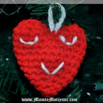 Crochet Baby Heart Amigurumi Pattern For Christmas Valentine