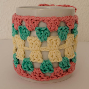 Rectangle Granny Square Mug Cozy