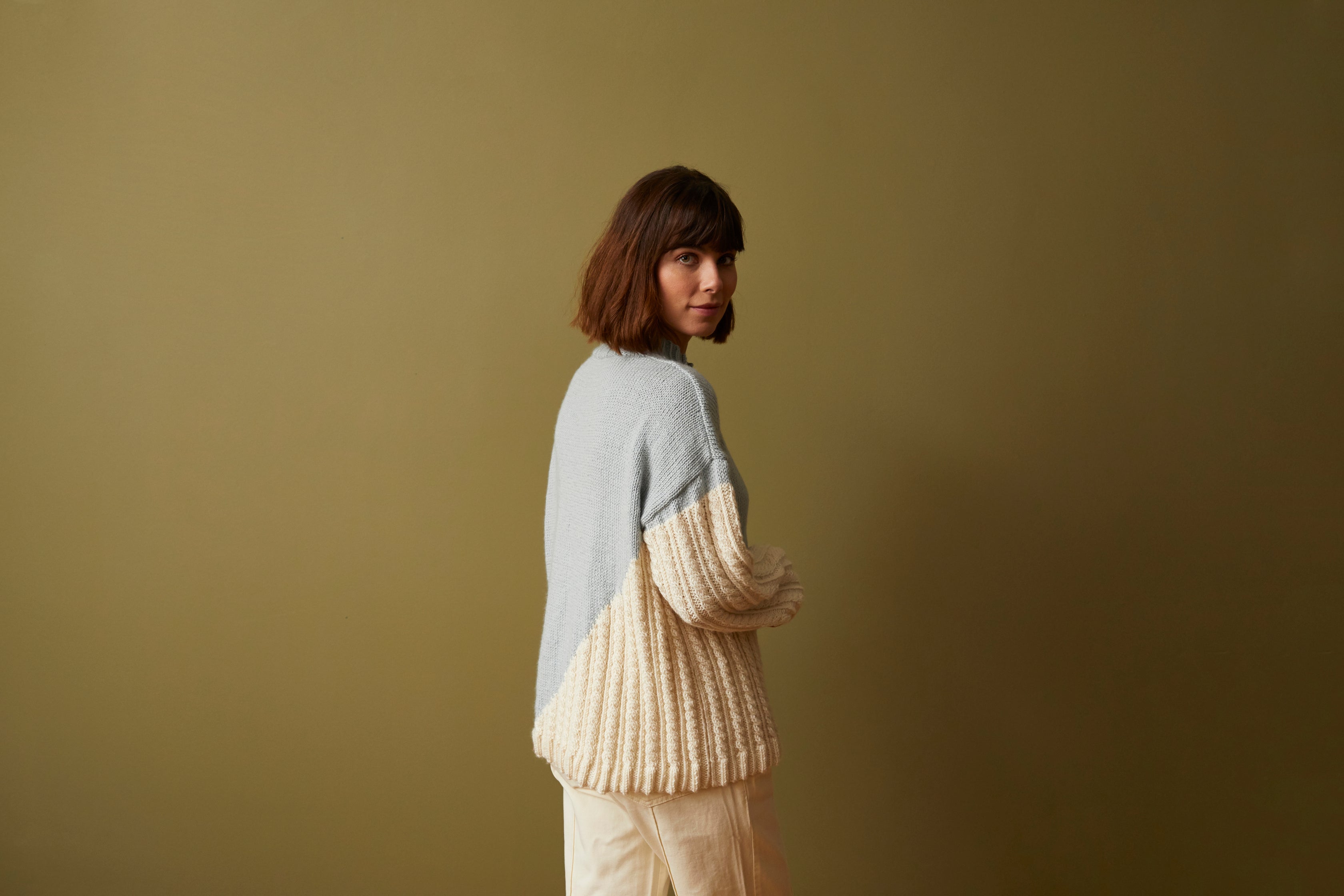 Mara - Jumper Knitting Pattern For Women in Debbie Bliss Cashmerino Aran by Debbie Bliss