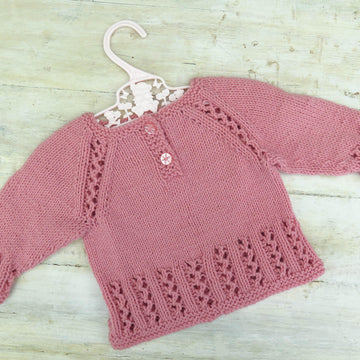 Sweet Lizzie Top Down Pullover