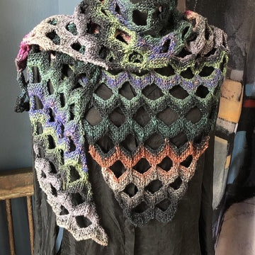 Durant Asymmetrical Shawl