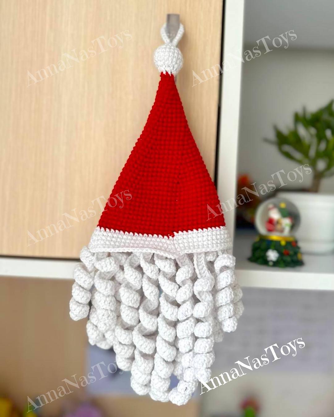 Hanging Santa Gnome