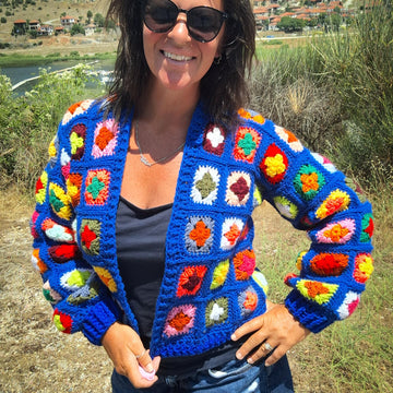 Forget Me Not Cardy (Cuffed Version)