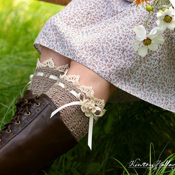 Wrapped in Lace Boot Cuffs