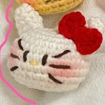 Kitty Cat & Friends Doll Heads Crochet Patten