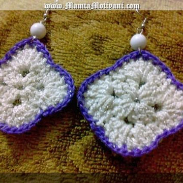 Crochet Earrings Pattern Unique Handmade Jewelry