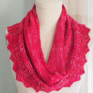 Lace and Crème Cowl