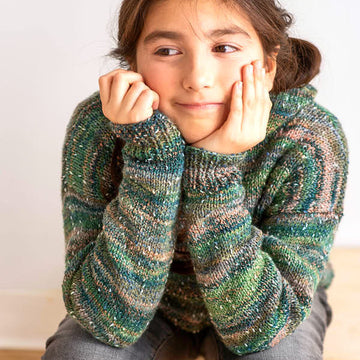 Simone Jumper in Berroco Sesame - Downloadable PDF