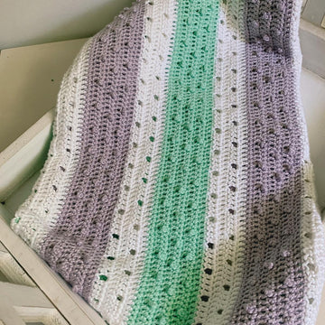 The Pretty Picot Baby Blanket